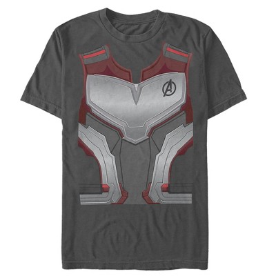 Men's Marvel Avengers: Endgame Quantum Realm Suit T-shirt - Charcoal ...