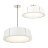 Crystorama Lighting Fulton 6 - Light Flush Mount in  Polished Nickel - 3 of 4