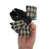 Unique Bargains Women's Fashionable Plaid Hair Clips 1 Pc - 4 of 4