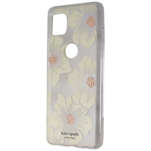 Case Mate licensed - Kate Spade Hardshell Case for Motorola One 5G ACE - Hollyhock/Clear - 1 of 1