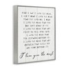 Stupell Industries Inspirational I love You the Most Framed Giclee Art - 2 of 4