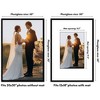Americanflat 12x30 Collage Picture Frame with Polished Plexiglass - Fits One 8x10 Photo and Eight 4x6 photos - Signature Collection - White - 2 of 4