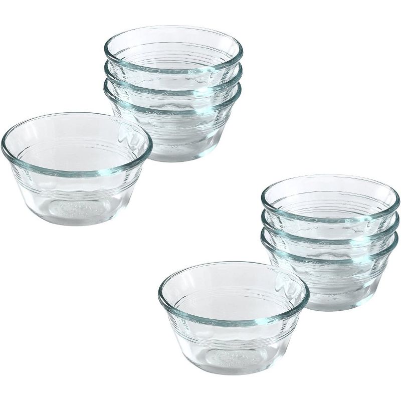 World Kitchen Bakeware Clear Custard Cups Set of 8 6-Ounce, 5 of 6