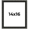 PosterPalooza | Antique Black Picture Frame - UV Acrylic, Foam Board Backing, Hanging Hardware - 2 of 4