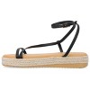 Journee Collection Womens Odelia Buckle Espadrille Sandals - 2 of 4