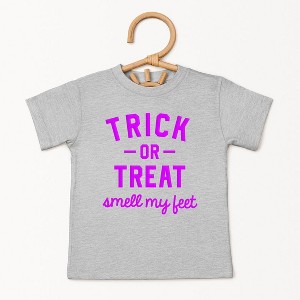 The Juniper Shop Smell My Feet Puff Print Toddler Short Sleeve Tee - 1 of 4