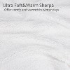 Tirrinia Christmas Fleece Throw Blanket 50" x 60" Snow Man Pattern, Super Soft Fluffy Decorative Blanket for Bed Couch Holidays, Gift for Kids - 3 of 4