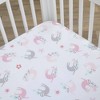 Little Love by NoJo Tropical Garden All Over Print Crib Sheet - 2 of 4