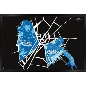 Trends International Marvel Spider-Man: No Way Home - Web Framed Wall Poster Prints - 1 of 4