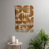 Alisa Galitsyna Woodblock Pattern Fiber Wall Hanging - Society6 - 2 of 3