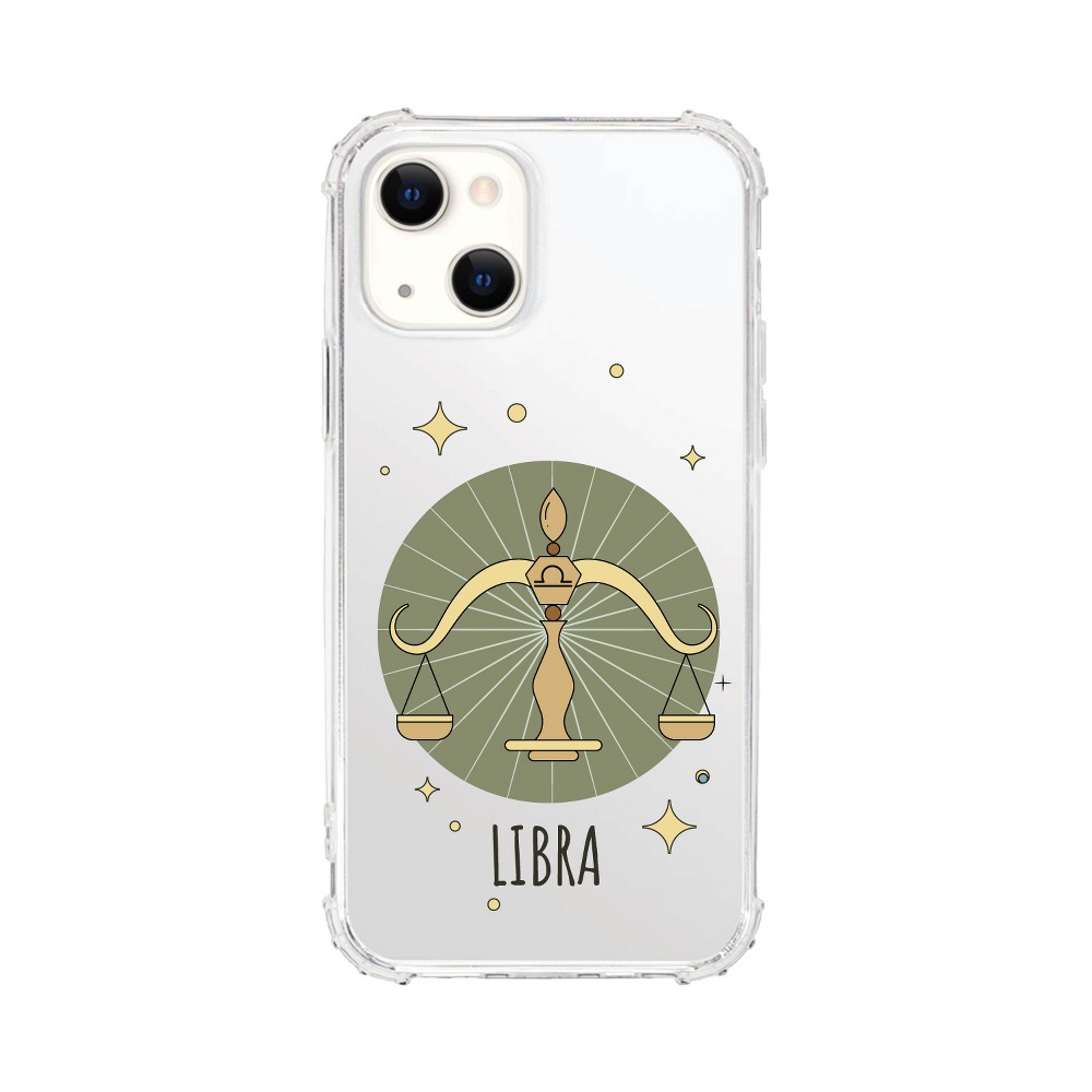 OTM Essential iPhone 14 Clear Tough Edge Case - Libra