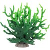 Artificial Aquarium Plants, Simulation Silicone Ornament Artificial Coral Sea Tree Aquarium Fish Tank Landscaping Decoration Green - 4 of 4