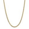 Black Bow Jewelry 4.5mm, 14k Yellow Gold, Solid Concave Anchor Chain Necklace - 3 of 4