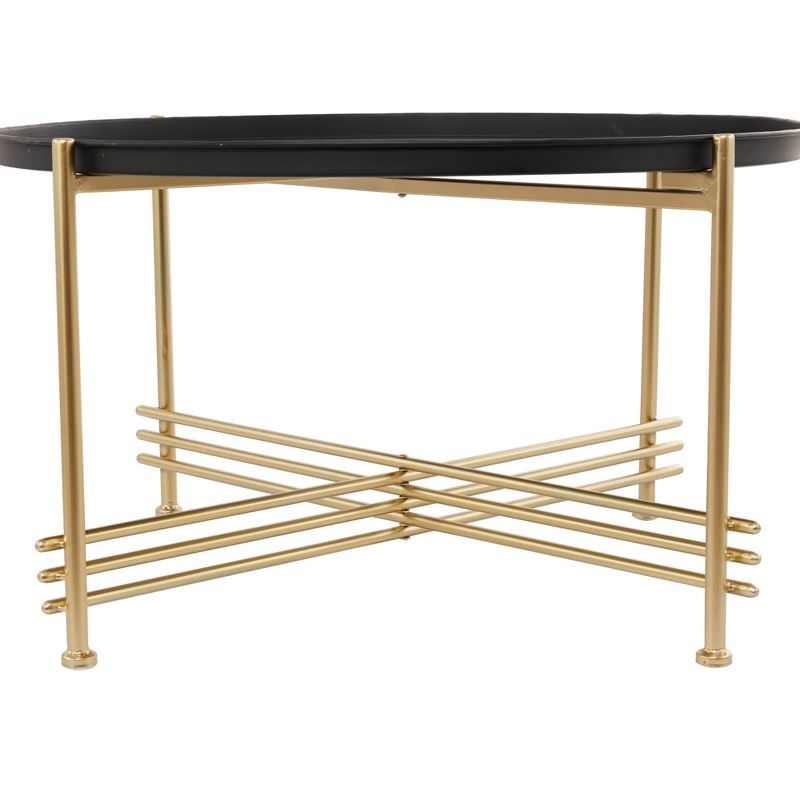 Modern Metal Coffee Table Gold - Olivia &#38; May, 4 of 7