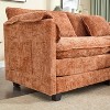 NicBex Chenille Sectional Sofa with 2 Ottomans and Removable Armrests for Living Room,Bedroom,Apartment,Orange - 4 of 4