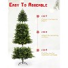 Pre-Lit Flocked LED Douglas Fir Artificial Christmas Tree - 2 of 4