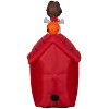 Peanuts  Airblown Inflatable Snoopy as Flying Ace on Dog House Peanuts, 3.5 ft Tall - 3 of 4