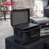 SKB iSeries 3U Shallow Fly Rack, Waterproof Polypropylene Hard Case with Durable Latches for Travel and Storage, Ideal for Musicians, 9 Inch, Black - 4 of 4