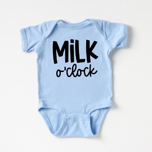 The Juniper Shop Milk O'Clock Baby Bodysuit - 1 of 2