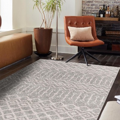 Unique Loom Eco Trellis Native Trellis Indoor Woven Area Rug