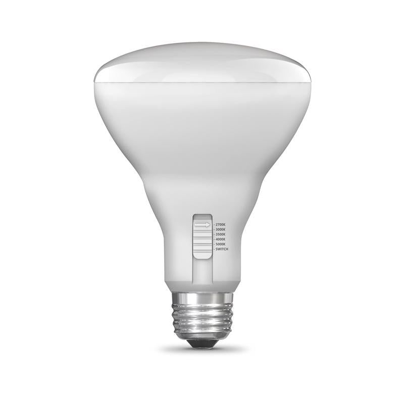Feit Electric BR30 E26 (Medium) LED Light Bulb Tunable White/Color Changing 60 Watt Equivalence 2 pk, 2 of 6