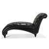 Dolonm Chaise Lounge,Armless Chaise Lounge,Velvet Accent Chair,Solid Wood Frame,220LBS Capacity for Bedroom/Living Room - 4 of 4