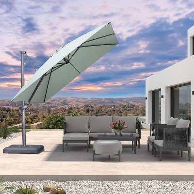 PURPLE LEAF UV Resistant Patio Umbrella Economical Outdoor Umbrella