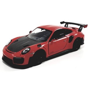 KiNSMART - 2010 Porsche 911 GT2 RS 1:36 Scale 5" Die Cast Metal Model Toy Sports Car Toy (Red) - 1 of 4