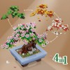 Hogokids Cherry Blossom Flowers Building Set, 584-Piece Sakura Bonsai Tree Toy for Adults, Teens, and Kids 6+ - 4 of 4