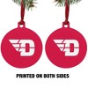 University of Dayton Flyers Logo Aluminum Holiday Christmas Tree Ornament - 2 of 4