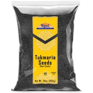 Rani Brand Authentic Indian Foods | Tukmaria (Natural Holy Basil Seeds) - 1 of 4