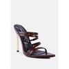 New Affair Croc Strappy High Heel Women Sandals - 2 of 4