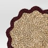 2pk Woven Charger - Threshold™ - 4 of 4