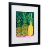 Trademark Fine Art - Alice Straker  Pineapples Matted Framed Art - image 3 of 4