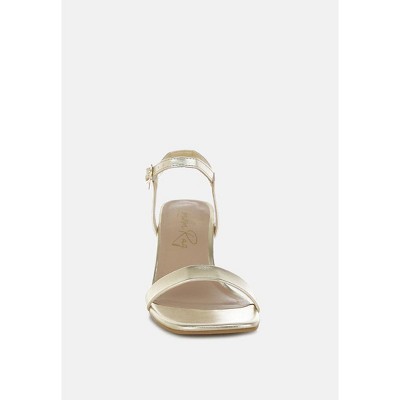 KAZARA Faux Leather Block Heels - image 4