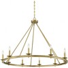 Savoy House Middleton 10 - Light Chandelier in  Warm Brass - 4 of 4