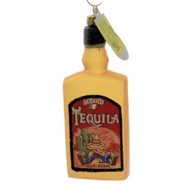 Holiday Ornaments 5.5" Mexican Tequila Bottle Mexicao Agave  -  Tree Ornaments