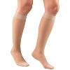 Truform Sheer Compression Stockings, 15-20 mmHg, Women's Knee High Length, Diamond Pattern - 4 of 4