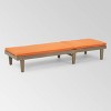 Nadine 2pk Acacia Wood Chaise Lounge Set Gray - Christopher Knight Home - 3 of 4