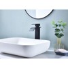 LunaLulink Waterfall Spout Bathroom Sink Single Handle Faucet with Pop-Up Drain - 2 of 4