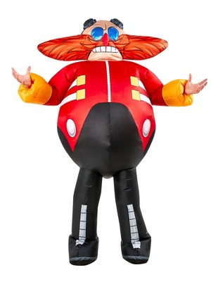 Amongst Us Imposter Sus Crewmate Black Inflatable Adult Costume | Standard