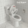 Whizmax Toilet Seat,Toilet Seat with Quick-Release And Quick-Attach, Plastic Toilet Seat with Soft Close, Never Loosen - 4 of 4