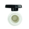 Swimline HydroTools Swimming Pool Standard Precision ABS Female Socket Ball Valve 7" - Black/White - 2 of 3