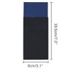 INSPIRE CHIC Men's Prefolded Solid Suit Handkerchief Pocket Squares 7.3"x3.1" 1 Pc - 2 of 4