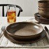LunaLulinlk Banks Brown 10.25-Inch Stoneware Dinner Plate (2 pack) Brown - 4 of 4