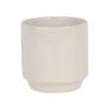 Cheung's Elegora Straight Side Solid Color Ceramic Pot - X-Large - Off White - 4 of 4