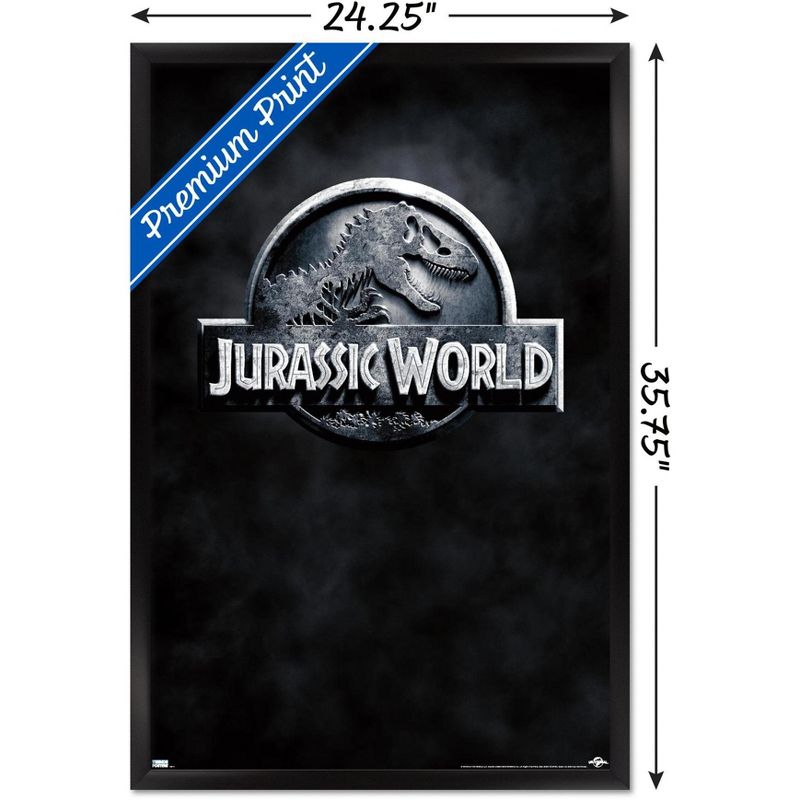 Trends International Jurassic World - Logo Framed Wall Poster Prints, 3 of 7