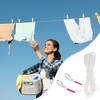 Unique Bargains Outdoor Double Hook Braided Clothesline 1 Pc - 2 of 4