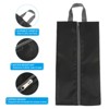 Unique Bargains Waterproof Outdoor Travel Portable Shoes Bags with Zippers 3 Pcs - 3 of 4