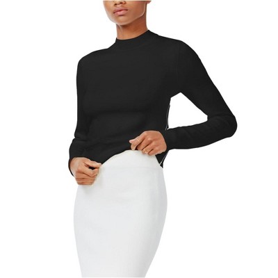 Rachel Roy Womens Lattice-Back Pullover Sweater